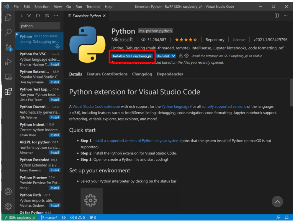 install_extension_in_ssh_in_vscode